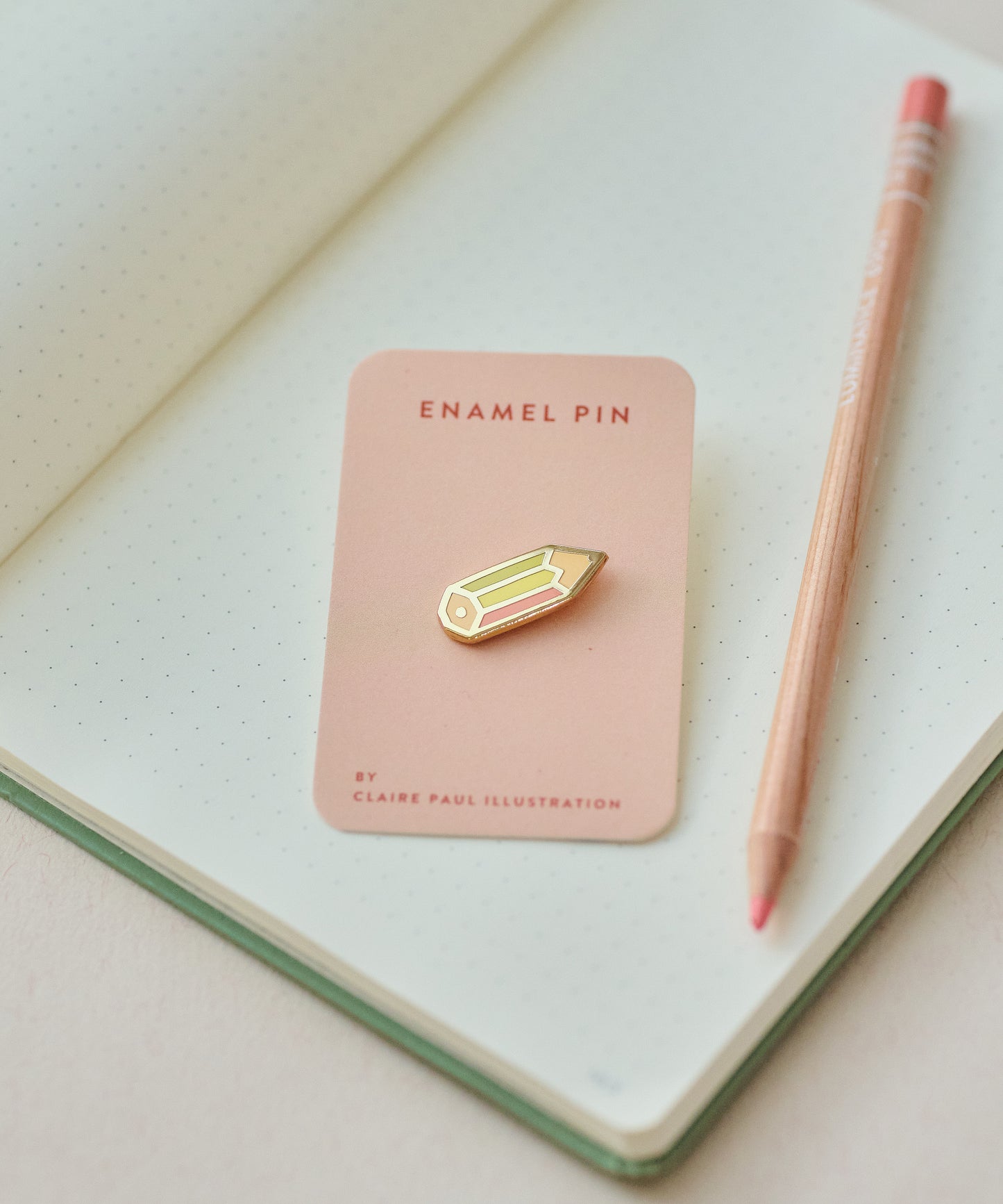 Pencil Enamel Pin