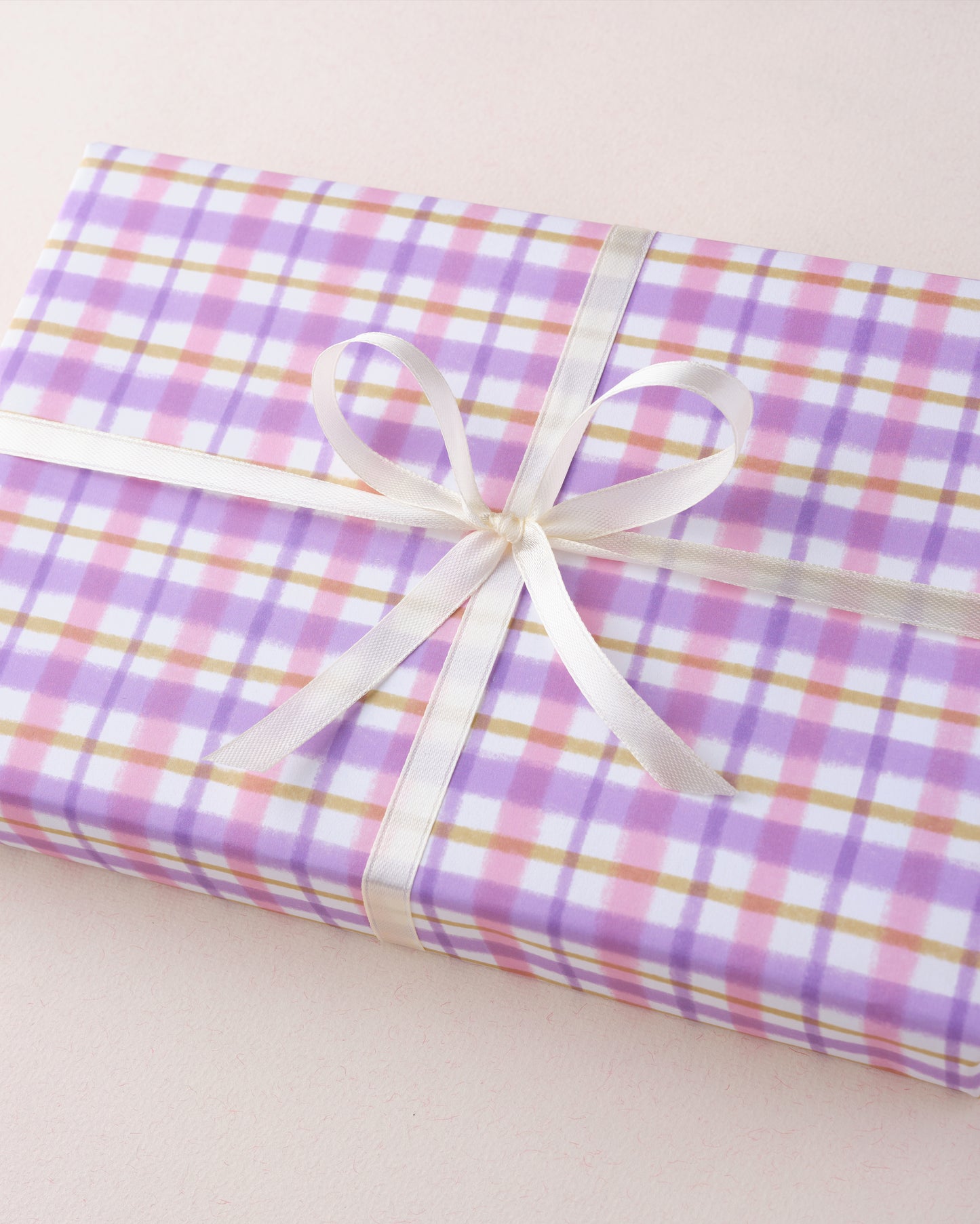 Pastel Gingham Wrapping Paper