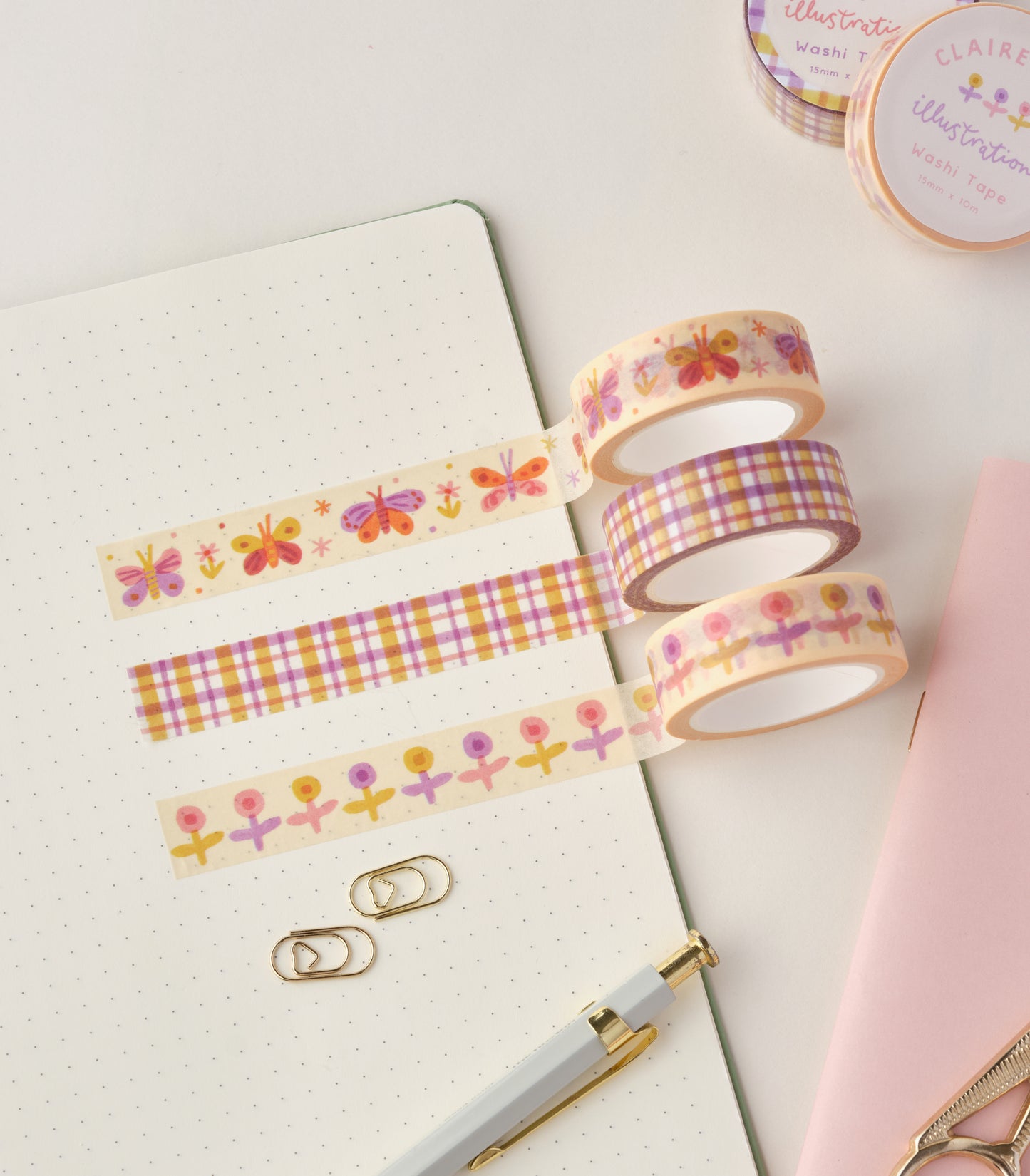 Pastel Buds Washi Tape
