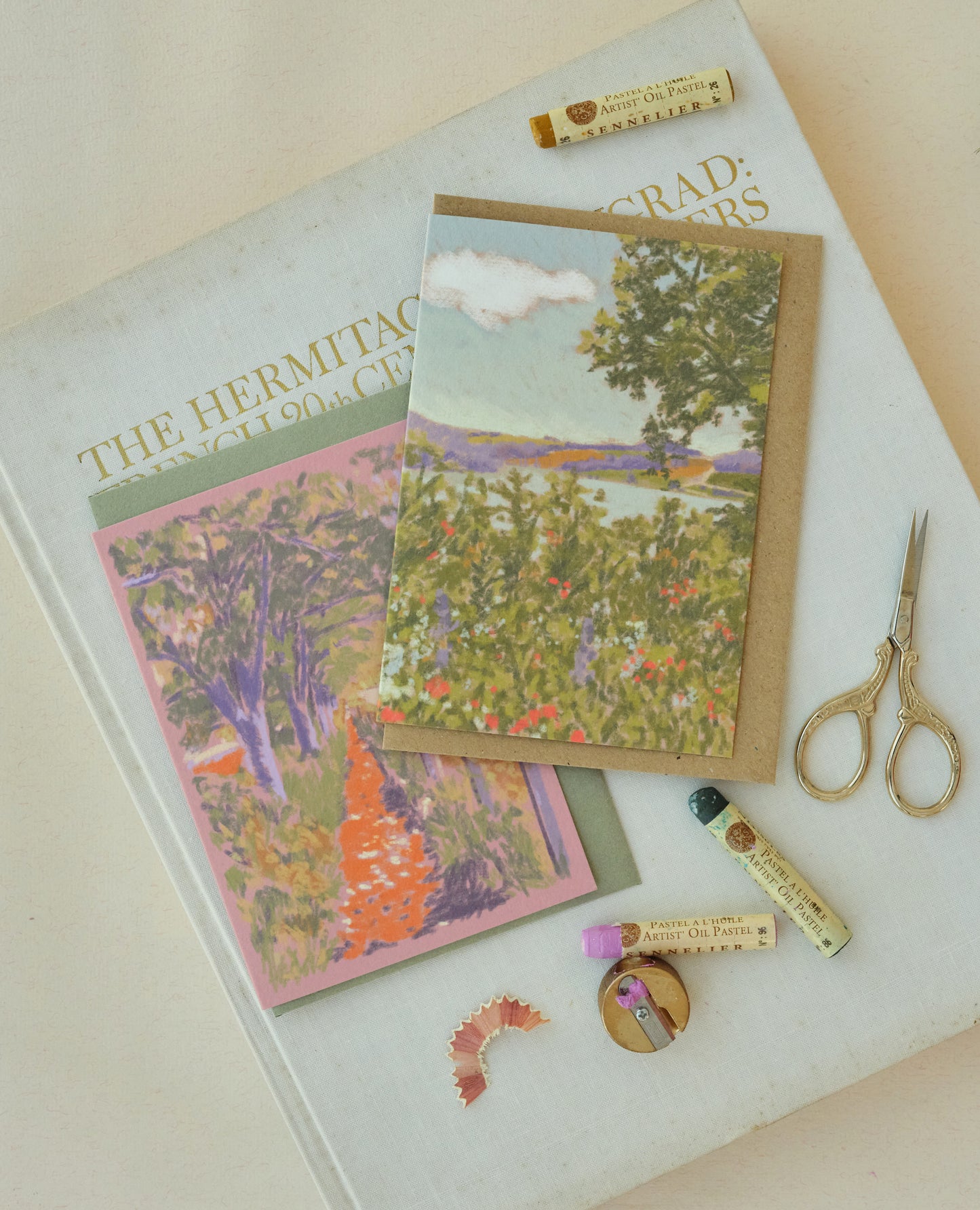 Spring Walk Greetings Card