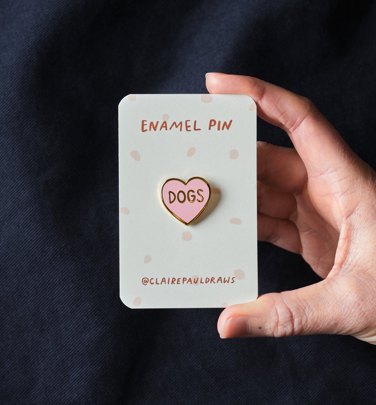 Dog Lover Enamel Pin