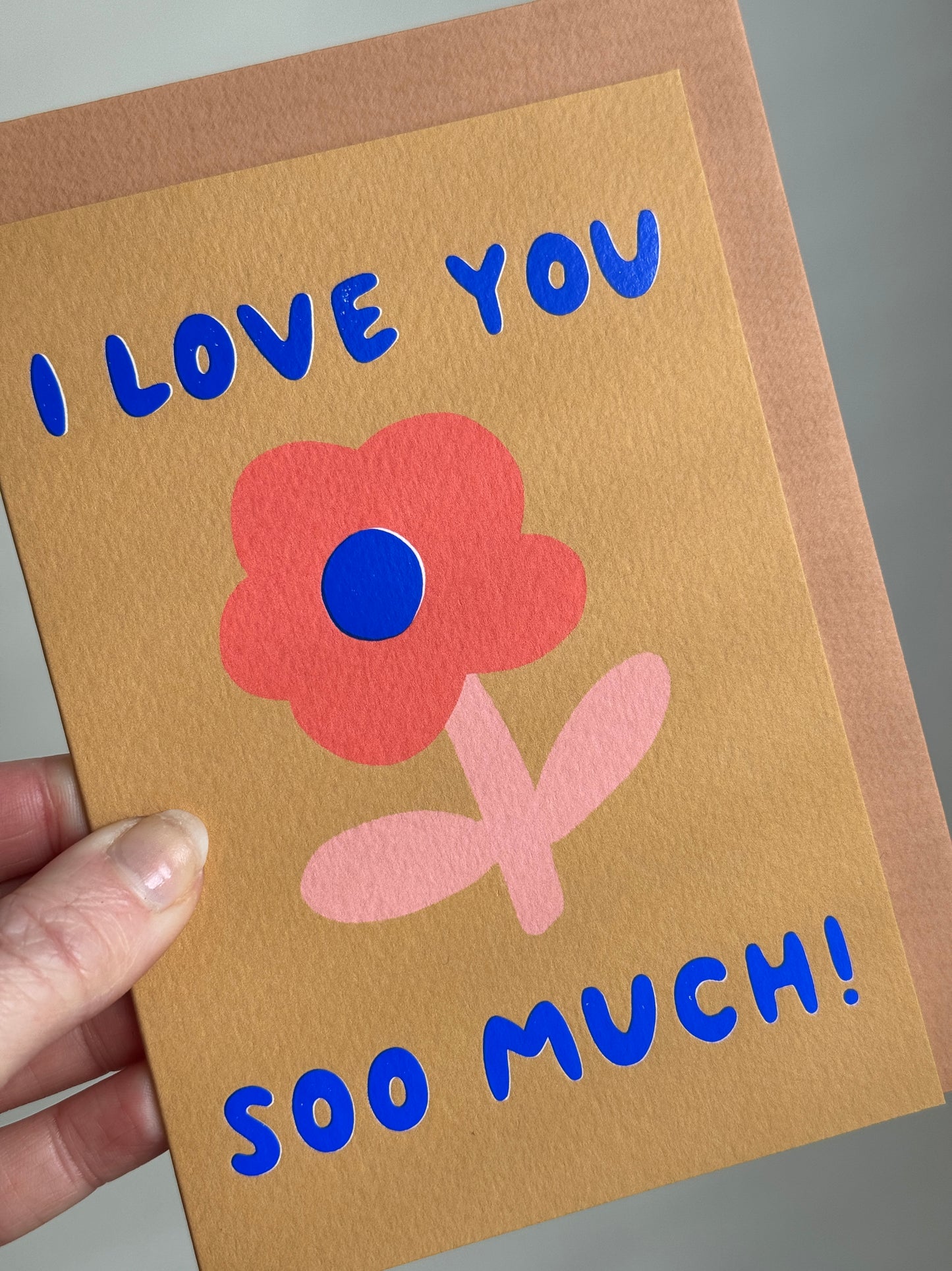 SECONDS I Love You Soo Much Greetings Card