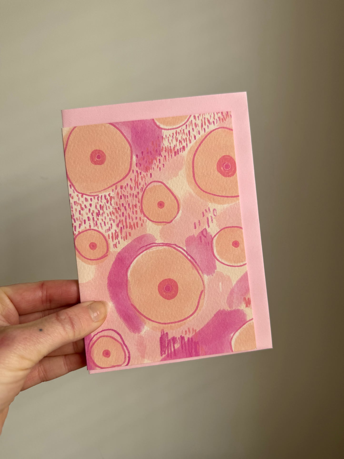 SAMPLE Tits Greetings Card