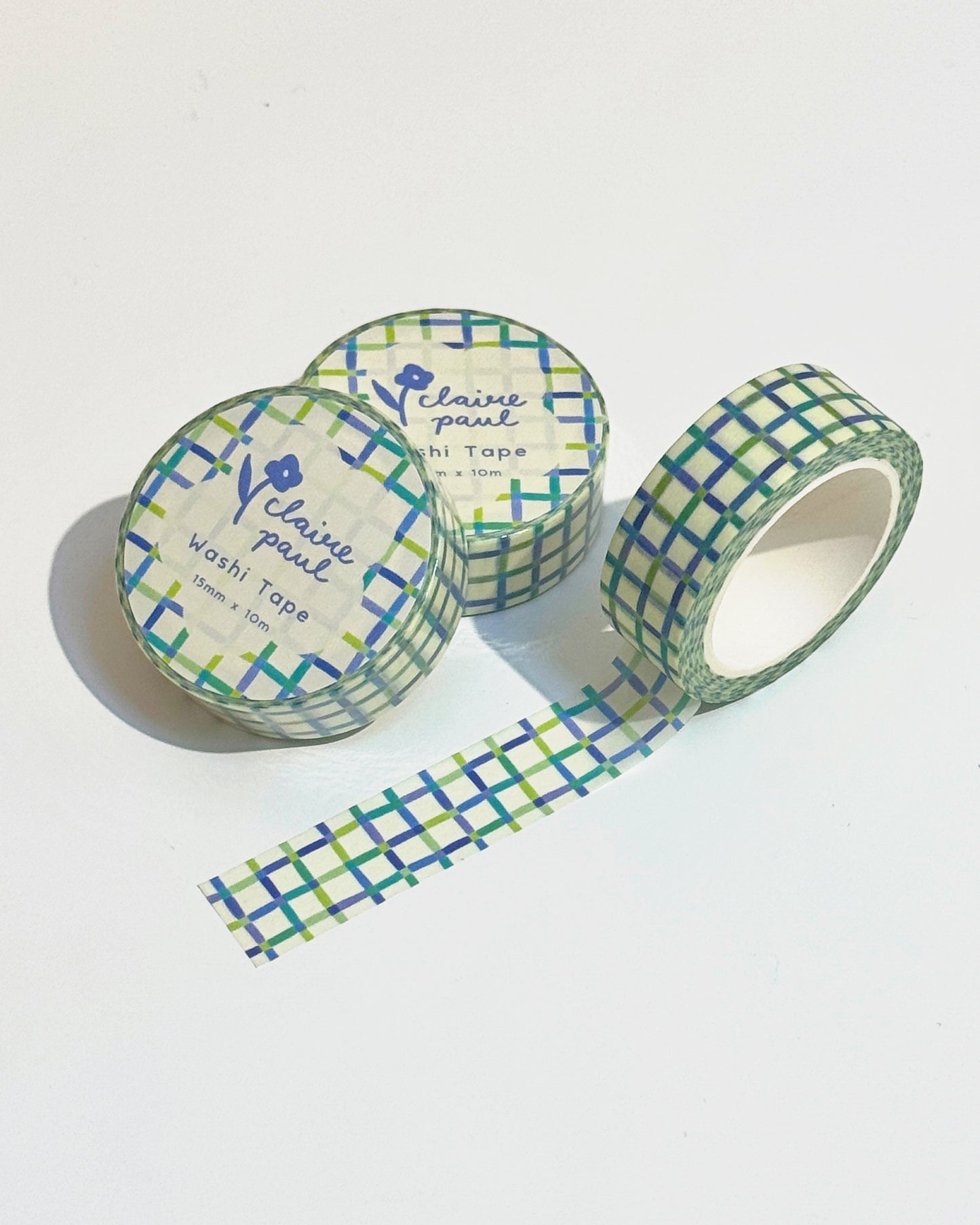 Quilted Grid Washi Tape