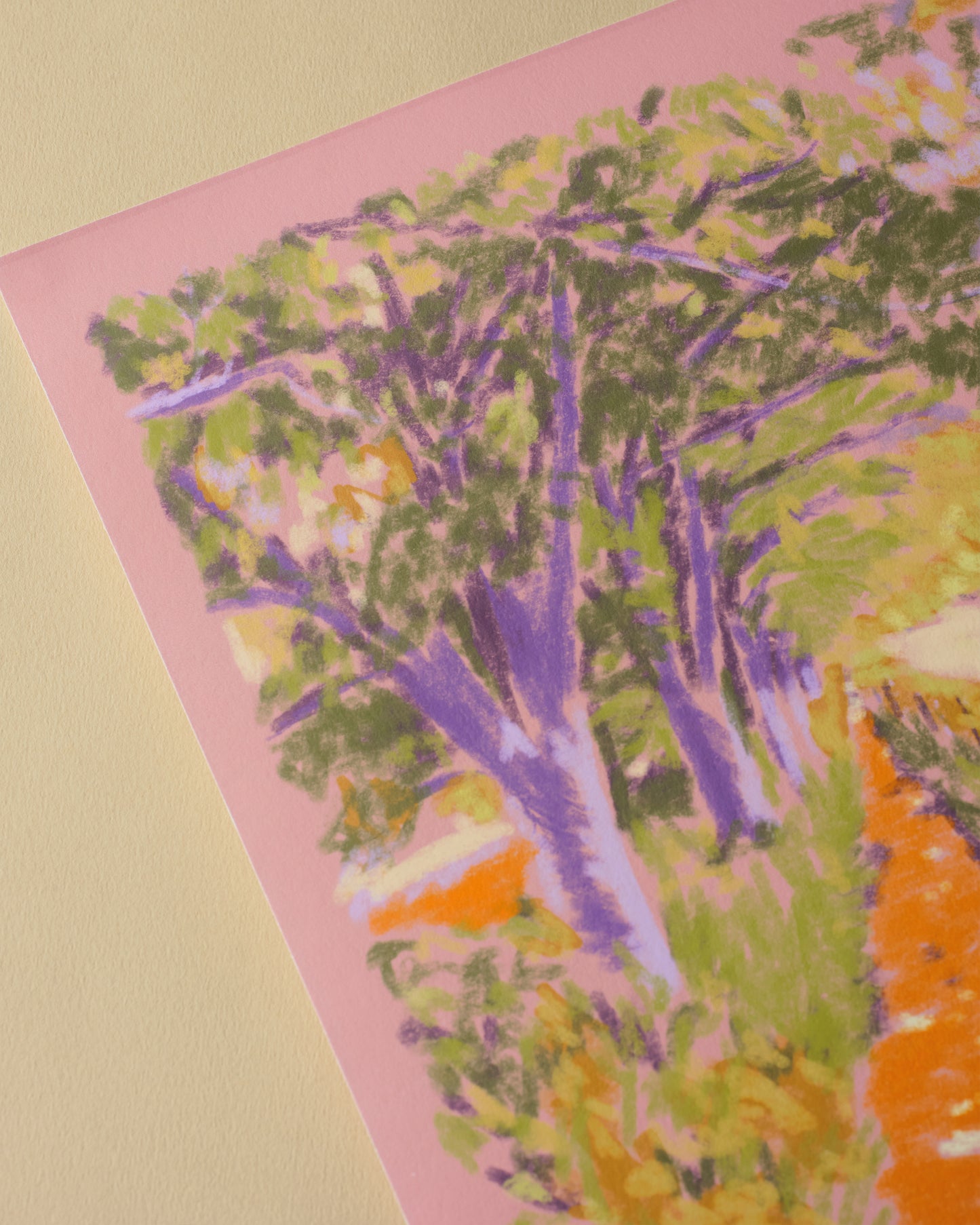 Spring Walk Art Print
