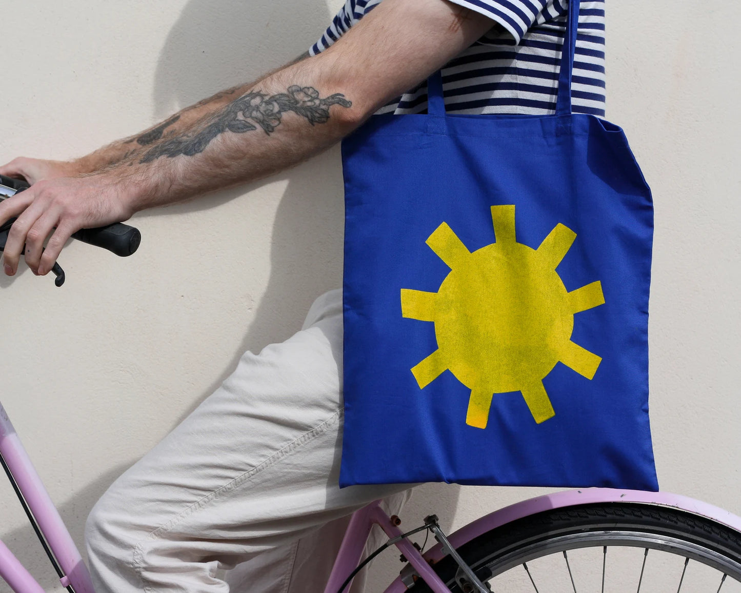 SECONDS - Sun Tote Bag - Screen Printed