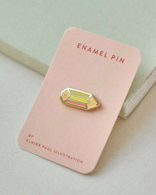 Pencil Enamel Pin