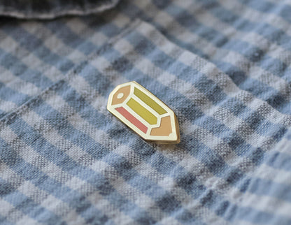 Pencil Enamel Pin