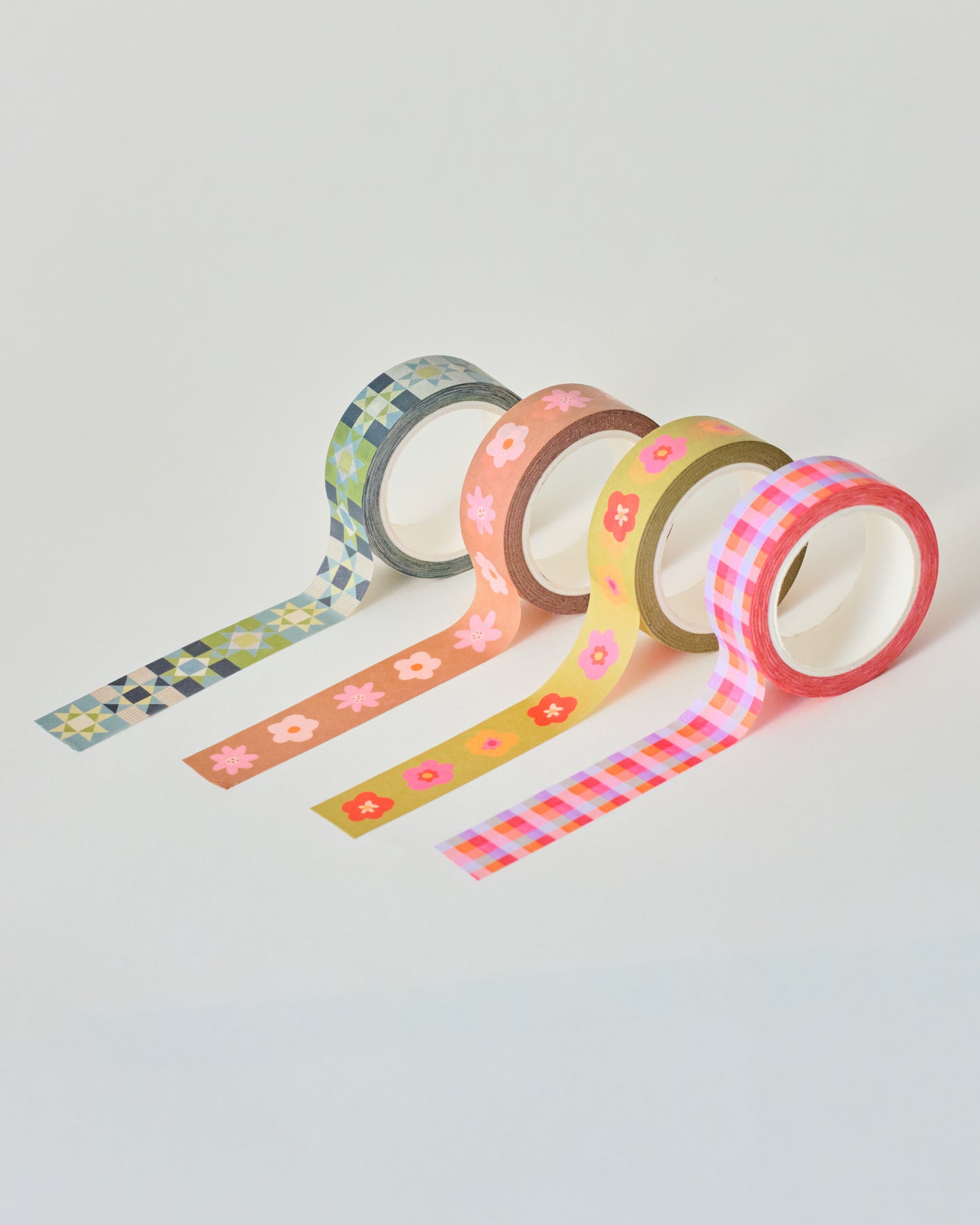 SECONDS Patchwork Star Washi Tape - Blue