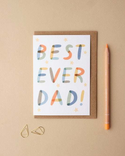 Best Ever Dad! Father’s Day Card