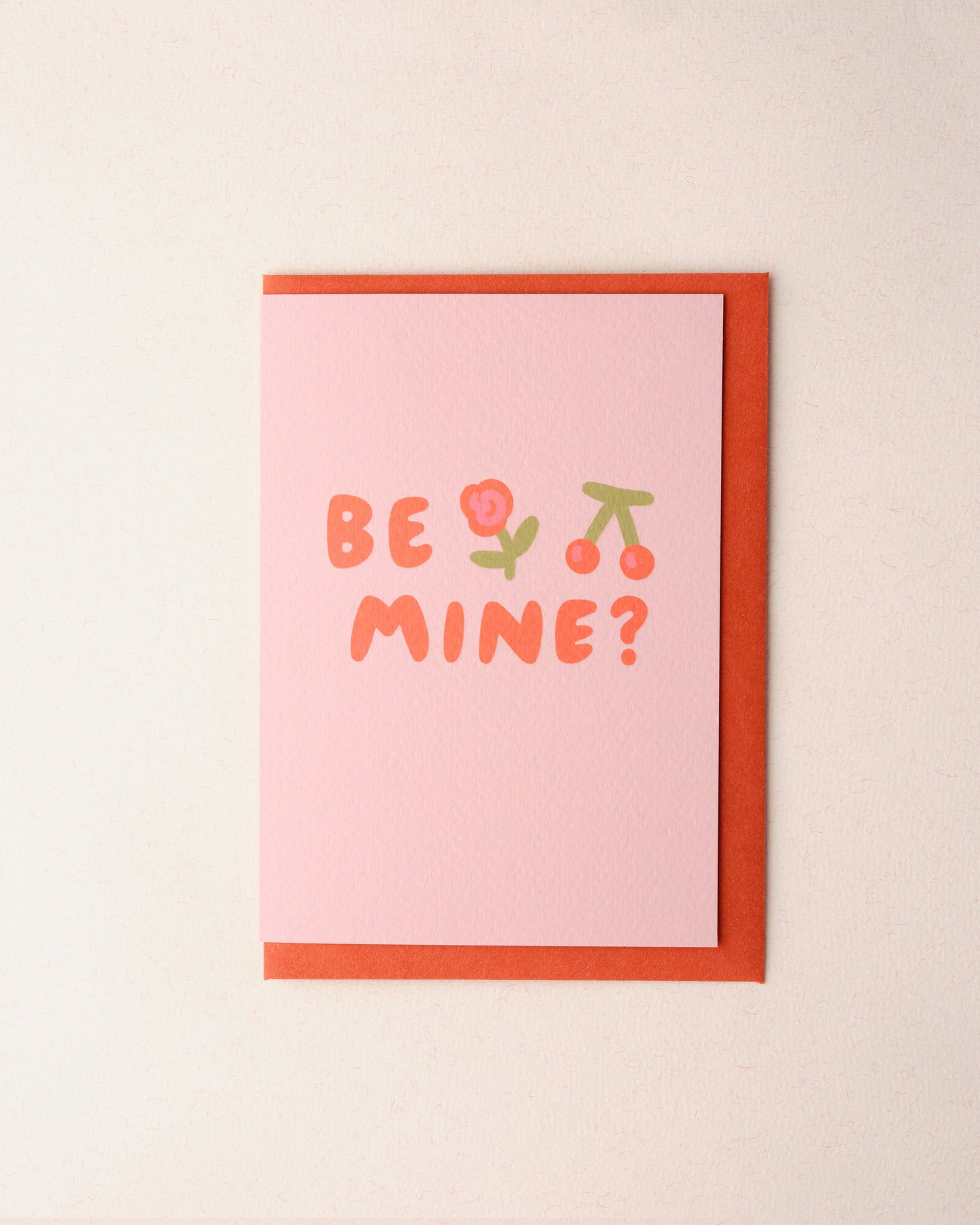 SALE - Be Mine? Valentine's Day Card
