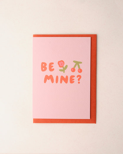 SALE - Be Mine? Valentine's Day Card