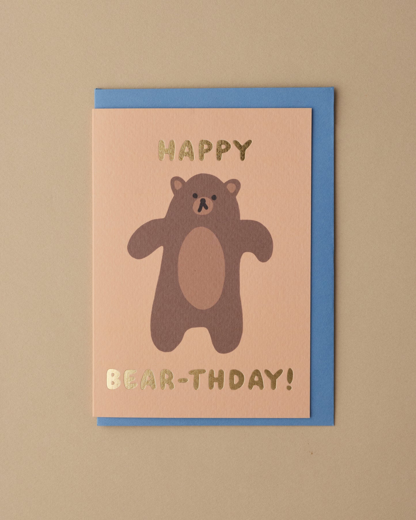 Happy Bear-thday Greetings Card