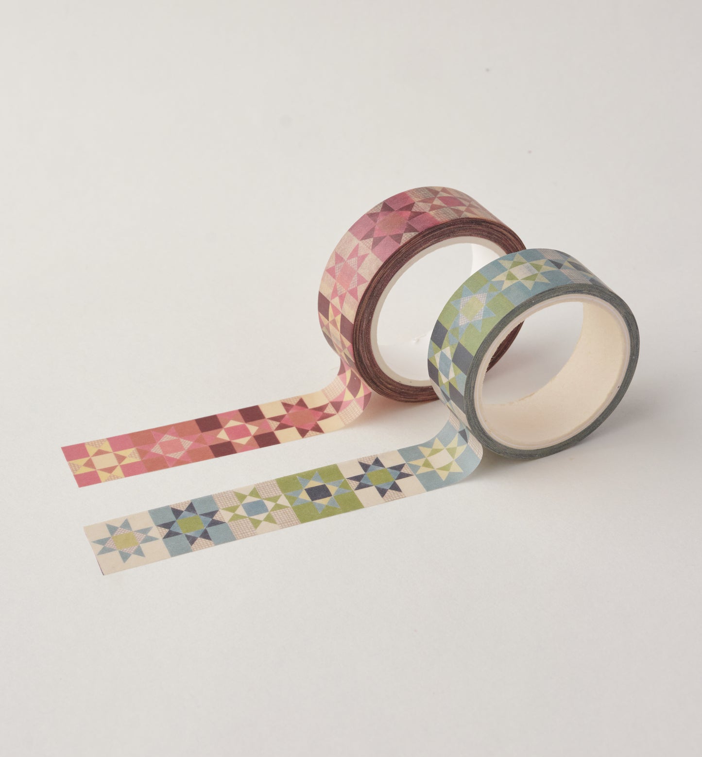 SECONDS Patchwork Star Washi Tape - Blue