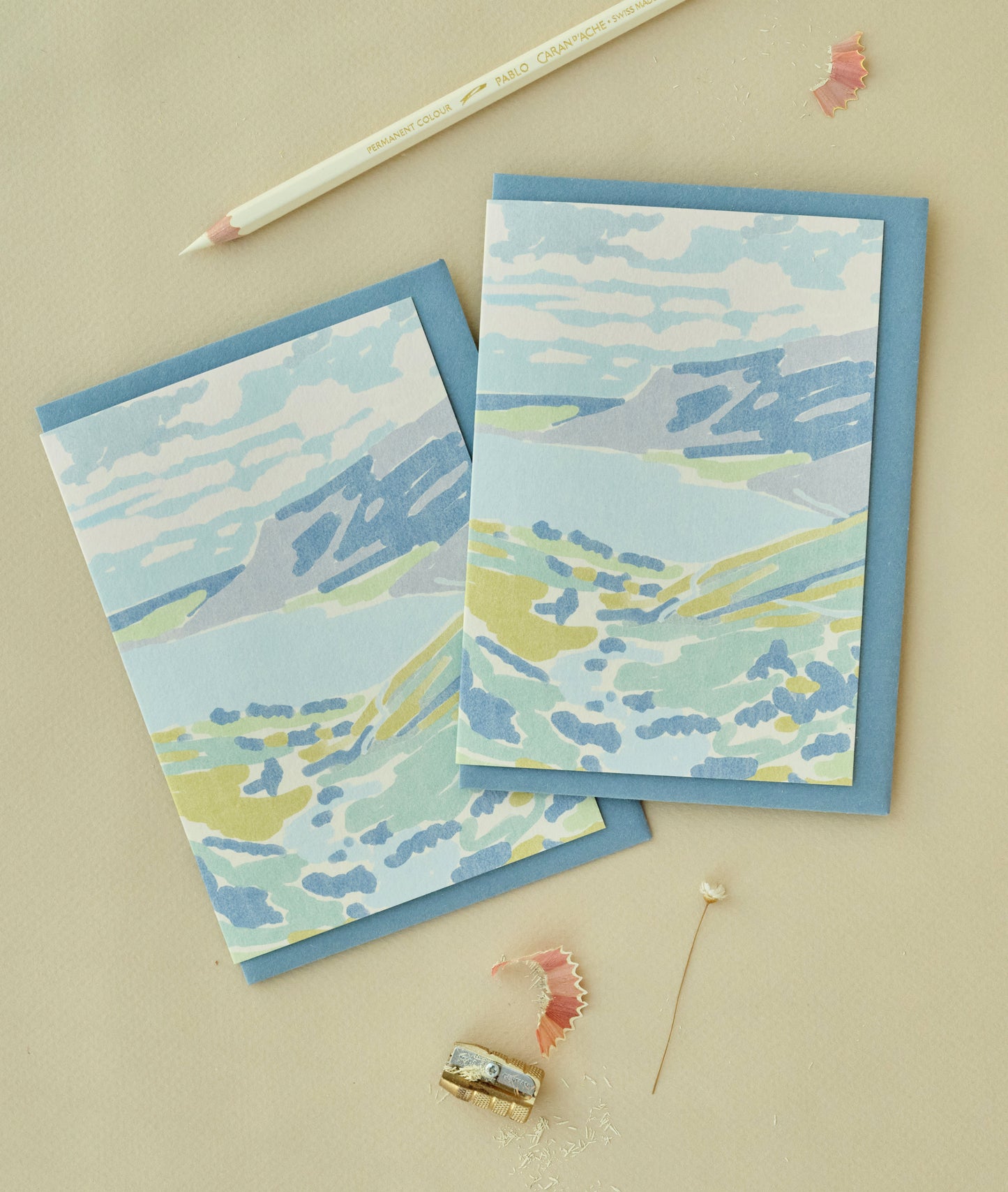 Scafell Pike Greetings Card