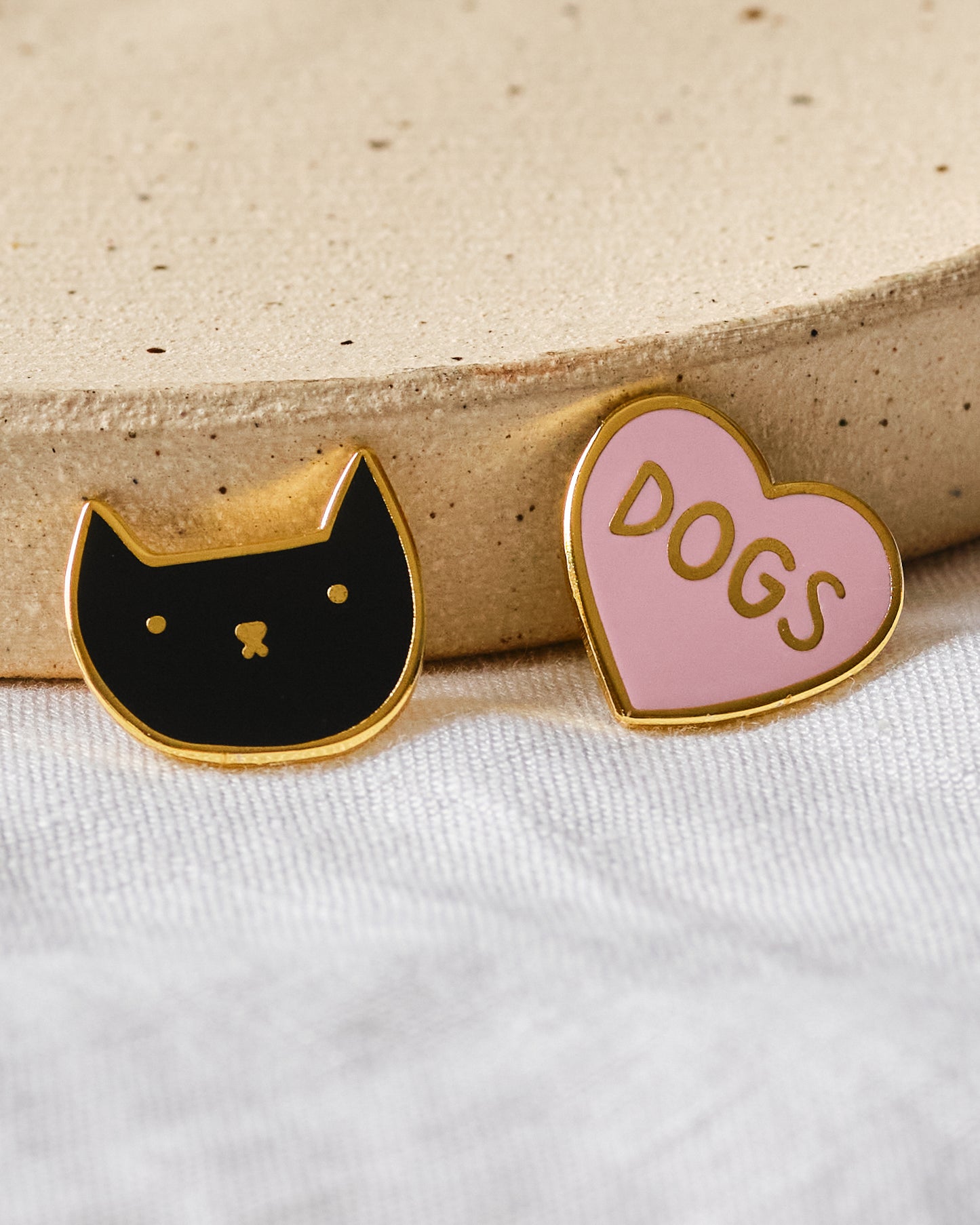 Black Cat Enamel Pin Badge