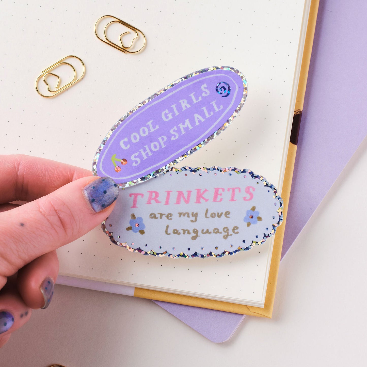 Cool Girls Shop Small Holographic Sticker