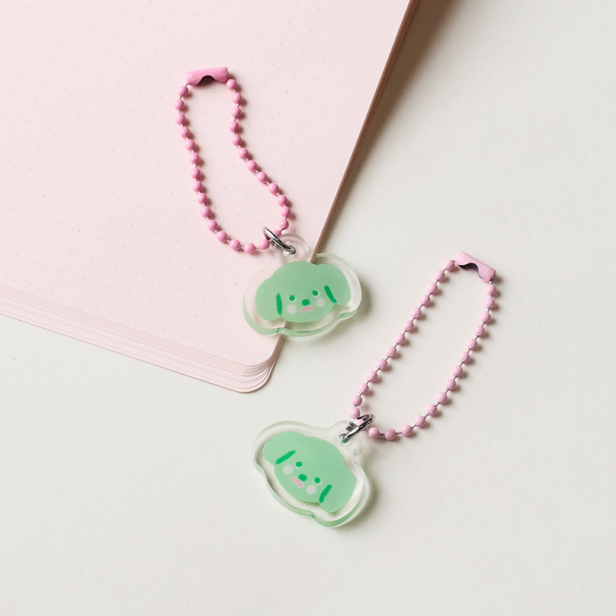 Green Dog Bag / Phone Charm