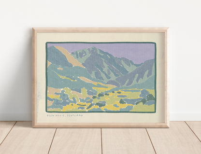 SECONDS Glen Nevis, Somewhere in Scotland Art Print