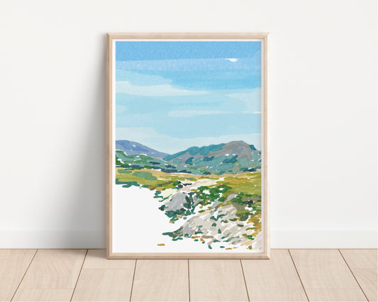 Glen Sannox, Isle of Arran Art Print