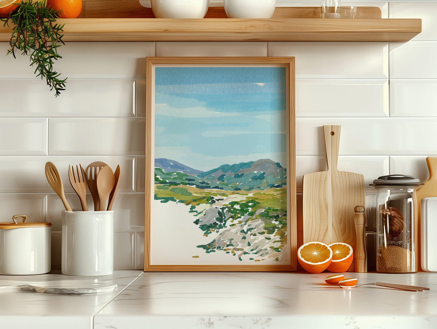 SECONDS Glen Sannox, Isle of Arran Art Print