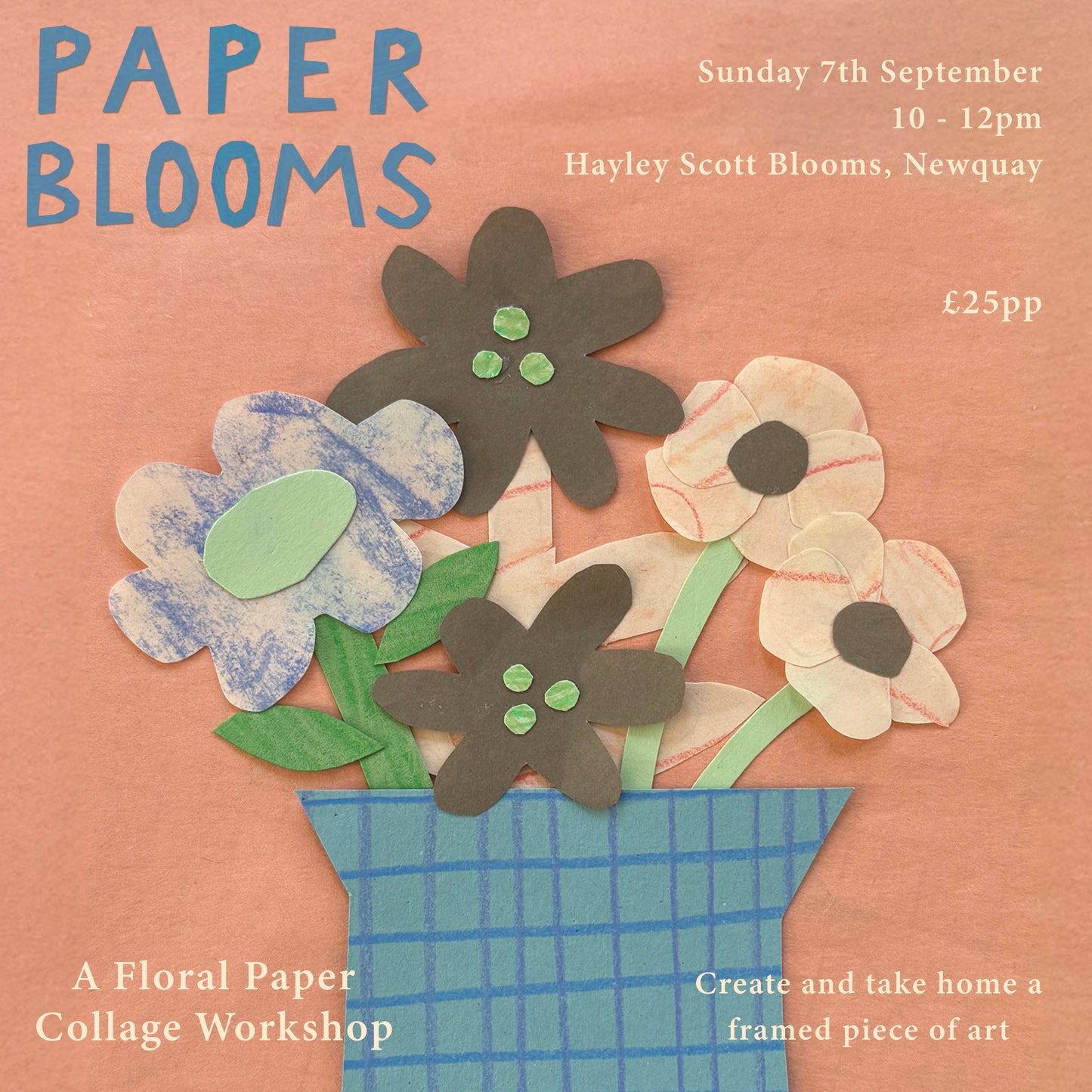 Paper Blooms - Floral Paper Collage Workshop