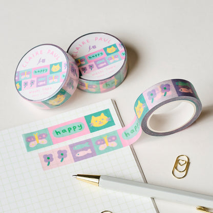 Happy Charms Washi Tape