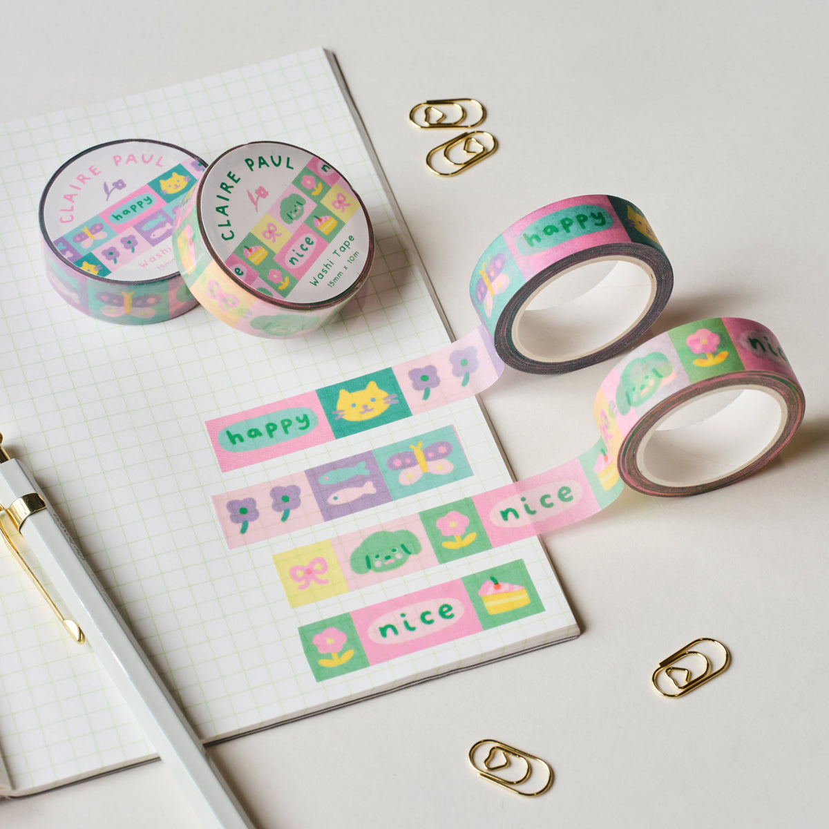 Nice Charms Washi Tape