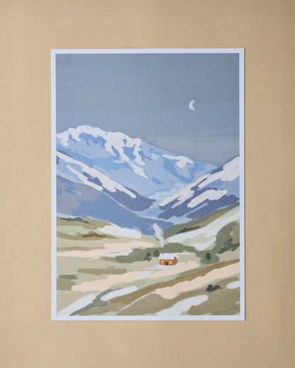 House in the Hills Art Print