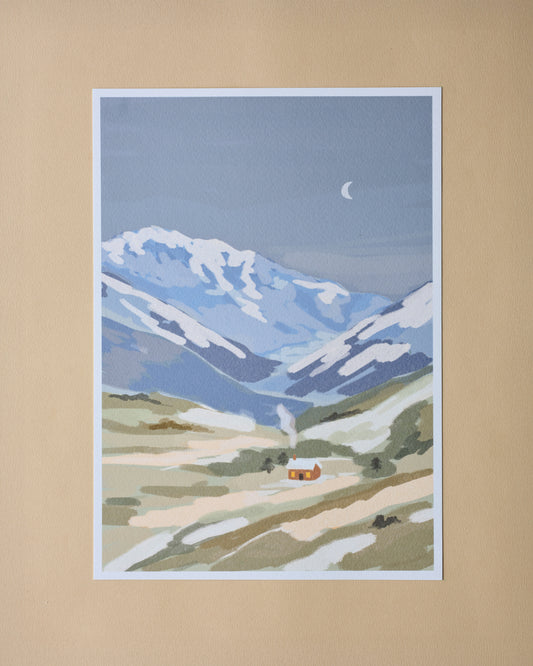 House in the Hills Art Print