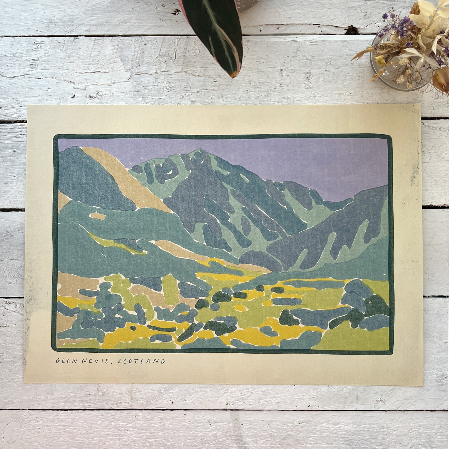 SECONDS Glen Nevis, Somewhere in Scotland Art Print