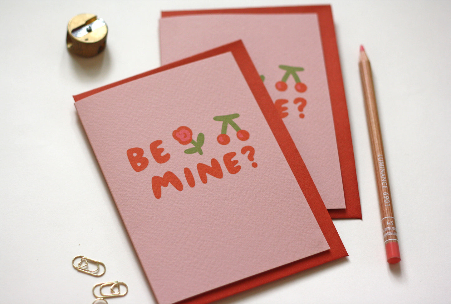 SALE - Be Mine? Valentine's Day Card