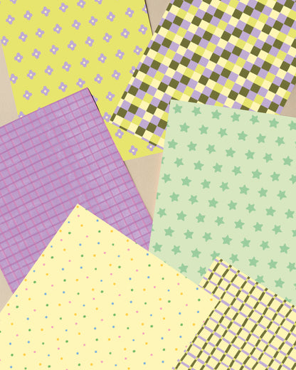 Patterned Journal Papers - Vol 2