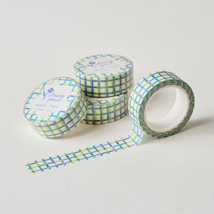 Quilted Grid Washi Tape