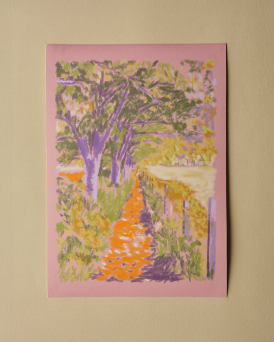 Spring Walk Art Print