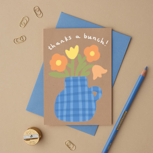 Thanks a Bunch Greetings Card