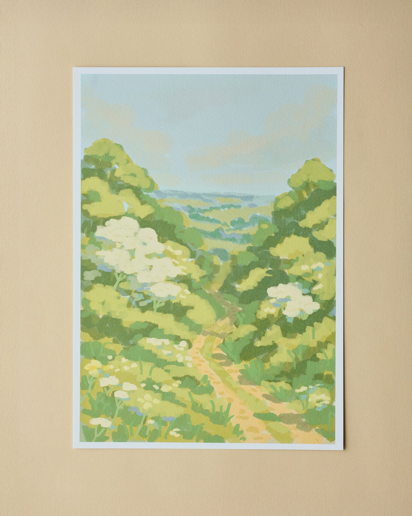 The Valley Art Print