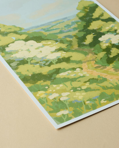 The Valley Art Print