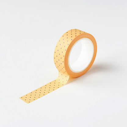 Yellow Polka Dots Washi Tape
