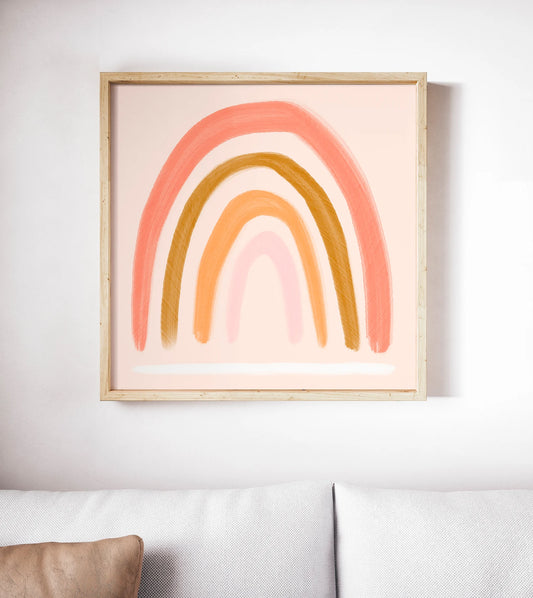 SALE Rainbow Wall Art Print