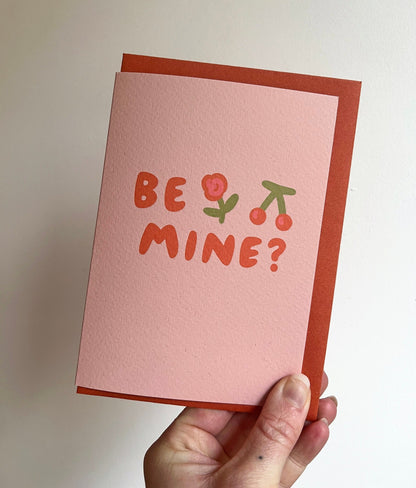 SALE - Be Mine? Valentine's Day Card