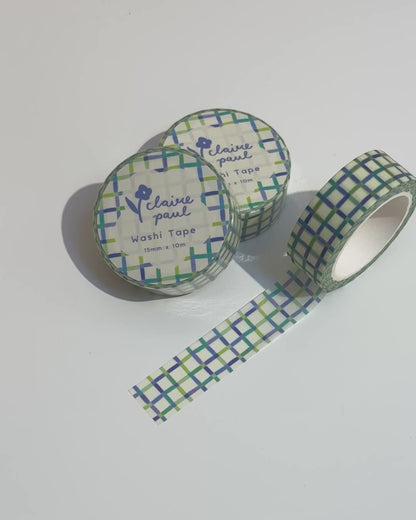 Quilted Grid Washi Tape