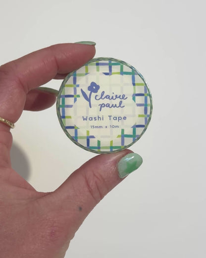 Quilted Grid Washi Tape