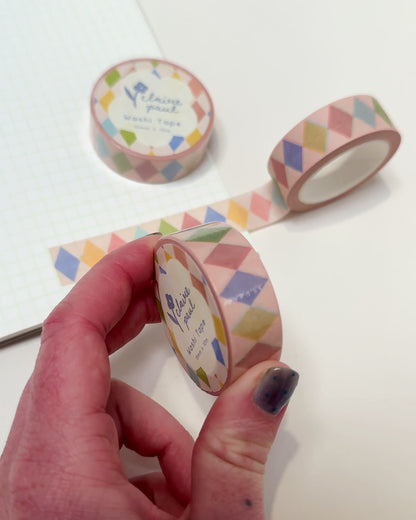 Harlequin Diamond Washi Tape