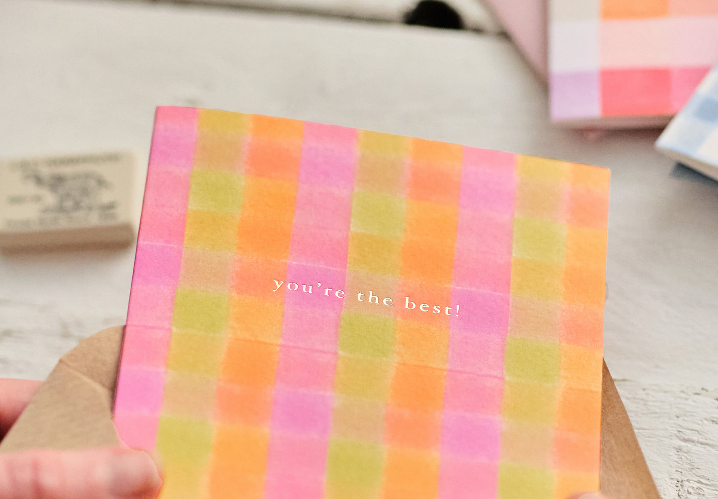 You're The Best! Greetings Card